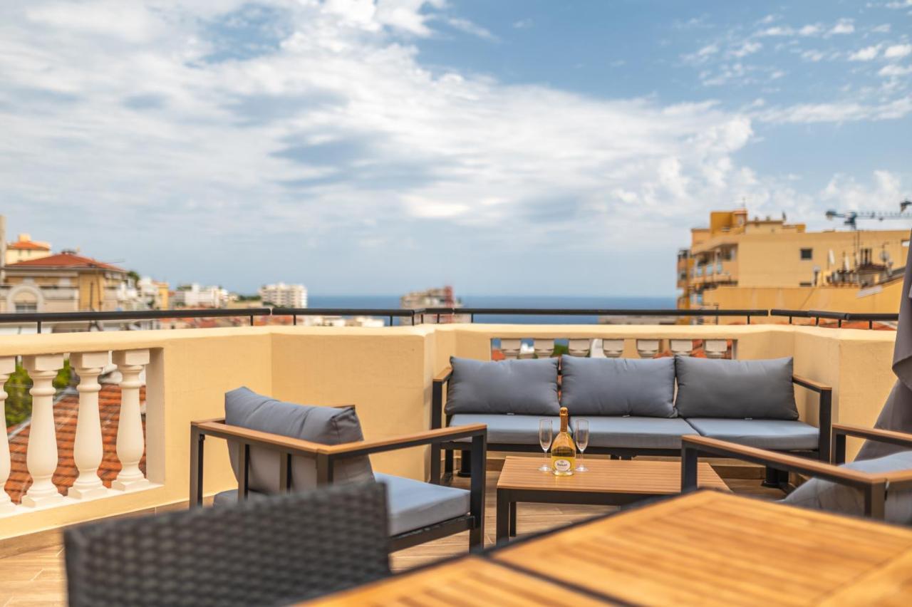 Superbe Penthouse Proche Monaco Grande Terrasse Daire Beausoleil Dış mekan fotoğraf